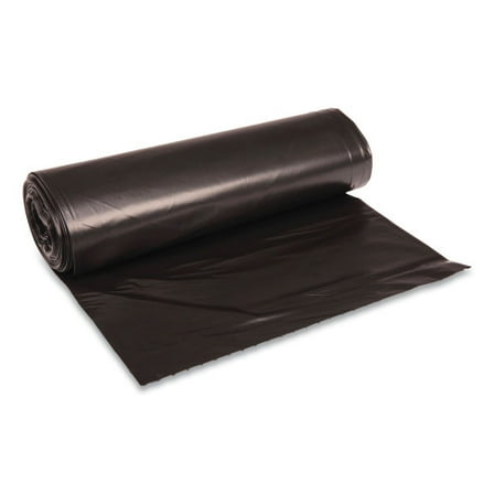 Boardwalk Low Density Repro Can Liners 45 gal 1.6 mil Black 100/Carton BWK521