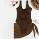 thumbnail image 4 of Gibobby Trajes de Baño Mujer Completo Traje de baño de tira de color sólido Falda corta Bikini de red Banda delgada Bikini ahuecado Traje de baño de biki(A,G), 4 of 5