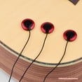 thumbnail image 2 of Adhesive Instrument Pickup Acoustic Guitar Pickup Mini Transducer with 1/4 Inch Connector for Violin Mandolin Ukulele, 2 of 8