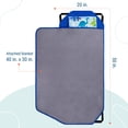 thumbnail image 6 of Wildkin Modern Nap Mat with Elastic Corner Straps for Toddler Boys and Girls, Daycare and Preschool (Dinosaur Land Blue), 6 of 9