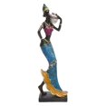 thumbnail image 2 of Escultura Belleza Chica Estatua Resina Muñecas Adornos Figura Tribal Dama Coleccionable para El Hogar Mesa Hotel Oficina Decoracione pta perfecl Figuras de belleza, 2 of 7