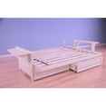 thumbnail image 2 of Kodiak Furniture Phoenix Full Wood Frame with Storage Drawers in Antique White, 2 of 2