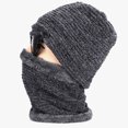 thumbnail image 4 of Knit Beanie Hat Thick: Thermal Unisex Winter Hat Watch Cap with Infinity Scarf, 4 of 9