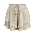 thumbnail image 5 of Afdoent Shorts For Women Summer Shorts Elastic Waist Shorts Casual Wide Legs Shorts With Pockets 2026 Beach Vacation Clothes, 5 of 6