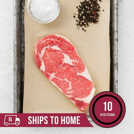 Rastelli's Grass-Fed Beef Ribeye Steaks 10 Ct