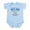 Sky Blue, variant on CafePress - Nice Fish Infant Bodysuit - Baby Light Bodysuit, Size Newborn - 24 Months