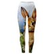 thumbnail image 3 of WILLBEST Leggings de Yoga de Cintura Alta Para Mujer, Suaves y Elásticos, Para Entrenamiento, Cómodos, Para Fitness, Correr, Atléticos, Con Estampado de Pascua y Bloques de Color. Mediana, 3 of 5