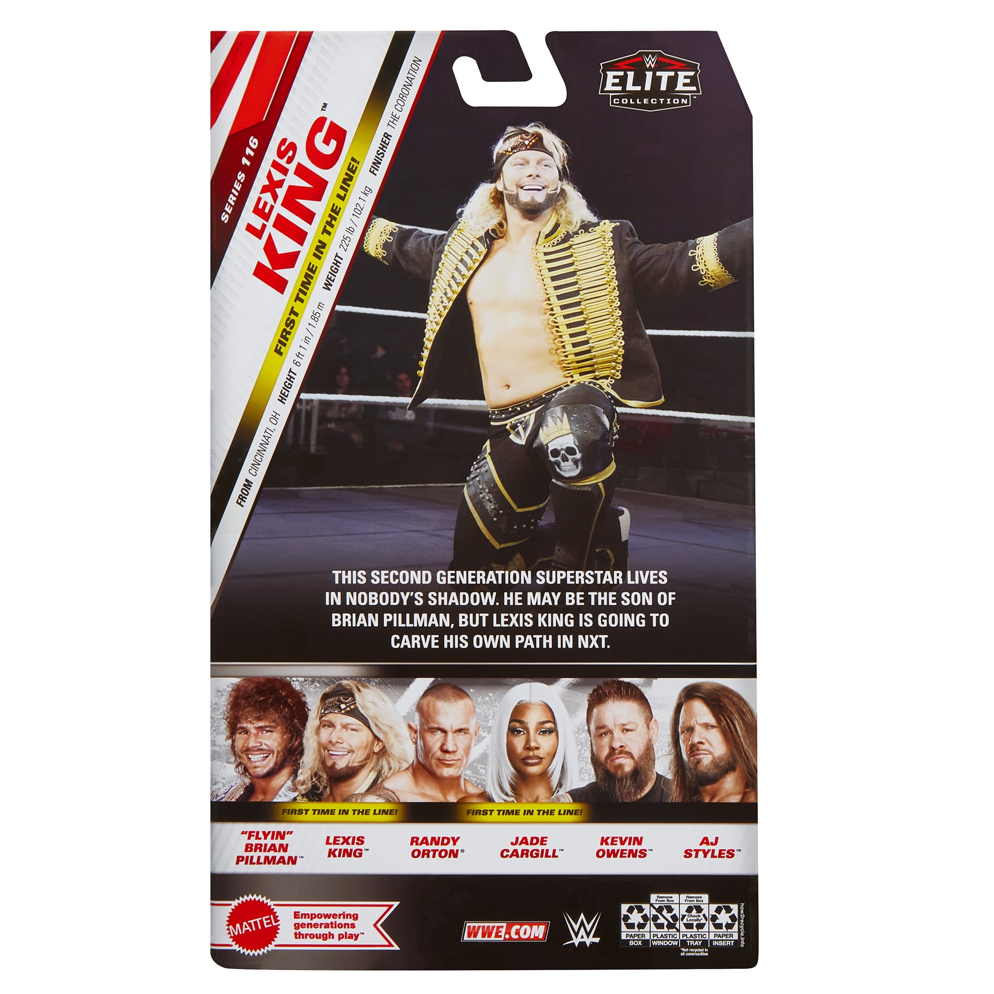 Lexis King - WWE Elite 116 Mattel WWE Toy Wrestling Action Figure
