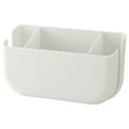 thumbnail image 2 of Wall Mounted Storage Box With Hook Mobile Phone Holder Mobile Phone Charging Station Remote Control Storage Box Self Adhesive Double Sided Tape Fixed Position, 2 of 3