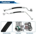thumbnail image 4 of Manguera de Líquido de Refrigerante de A/C Unique Bargains para Hyundai Santa Fe 2013-2018 Línea de Manguera de Presión No.977612W000 Caucho Hierro, 4 of 6