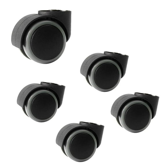5pcs Office Chair Casters 2inch Stemless Castor Wheels Universal Replacement Caster