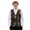 Dried Leaf, variant on Uorisanigo Dried Leaf Mens Vests Waistcoat with Pockets Vest for Men Casual Sleeveless Slim Fit Waistcoat Suit Vest Fashion Fit for Casual Dress Size S