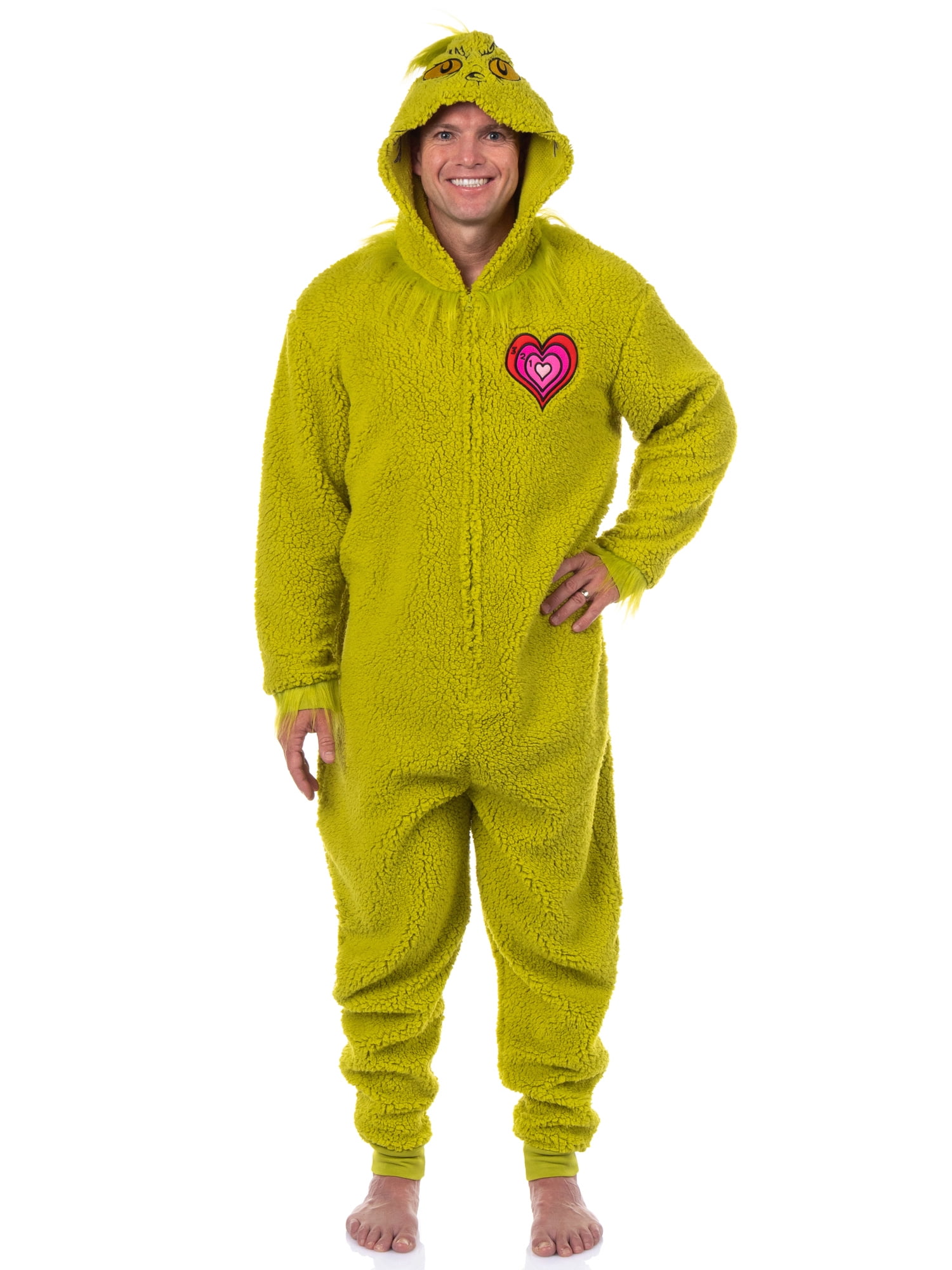 Dr. Seuss The Grinch Christmas Matching Family Pajamas Union Suit