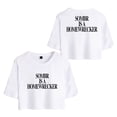 thumbnail image 3 of Sombr Merch Sombr Is a Homewrecker T-Shirt For Women&Girls Midriff Short Sleeve Summer Fashion Vest Lady Tee, 3 of 4