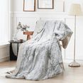 thumbnail image 3 of Electric Heated Blanket, Soft Tufted Electric Blanket, Machine Washable Thicken Velvet Heating Blanket with Dual Control, 5 Heating Levels, 10 Hour Auto-Off, 50*60/62*84/72*84/72*84/90*100", 3 of 9