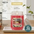 thumbnail image 2 of czcpp-Candle-LITE Scented Candles, Apple Cinnamon Crisp Fragrance, One 18 oz. Single-Wick Aromatherapy Candle with 110 Hours of Burn Time, Red Color (Individual Box), 2 of 4