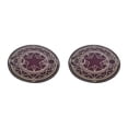 thumbnail image 1 of ZheElen Cartoon Rug - Classic Style Easy To Clean Non-toxic Anti-skid Particles Safe Round Carpet Yellow Line Starts 60cm 2Set, 1 of 6