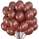 thumbnail image 2 of Prextex 75 Globos de Fiesta Marrón Globos de 12 Pulgadas Marrón Café Globos con Cinta de C Prextex Prextex, 2 of 2