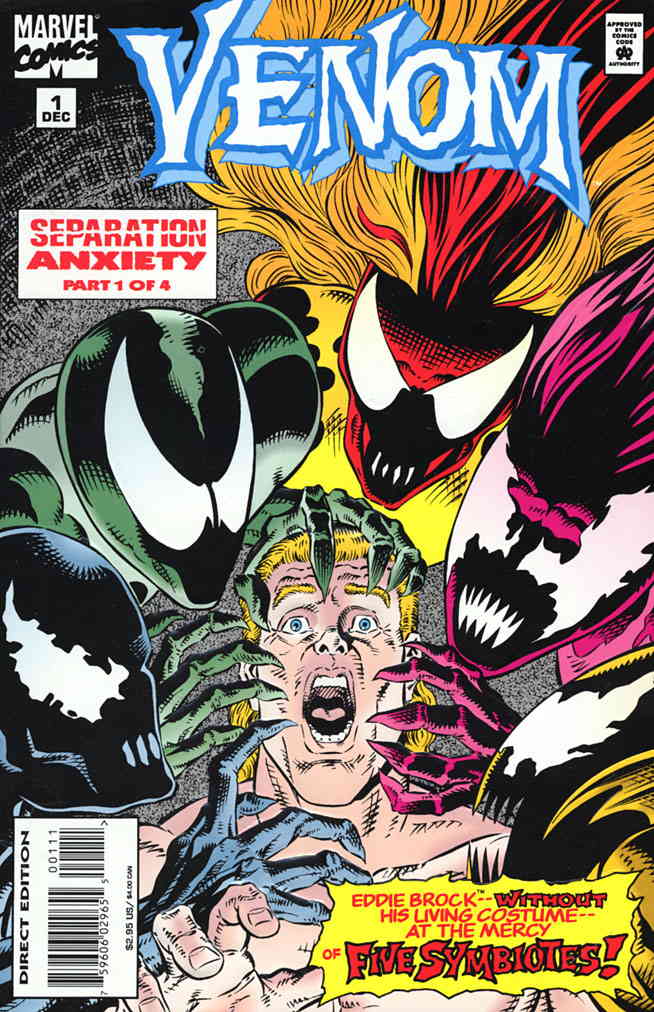 Venom: Separation Anxiety #1 VF ; Marvel Comic Book