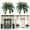 Realistic Artificial Fern Under $5 a2, variant on sdhkgrrt Artificial Fern Wall Decor, Large Persian Leaves Boston Fern, Realistic Green Faux Plants, Plastic Greenery for Home Office Wedding, Indoor Outdoor Decoration