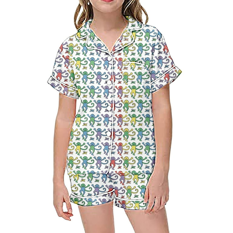 Short pajama set kids hotsell