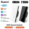thumbnail image 2 of 1/2/3/4 Gang TUYA WiFi Smart Touch Switch Neutral Wire Required Smart Life, 2 of 5