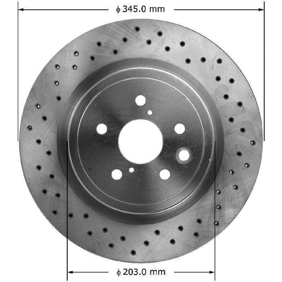 BENDIX PRT6106 Bendix Brake Rotor