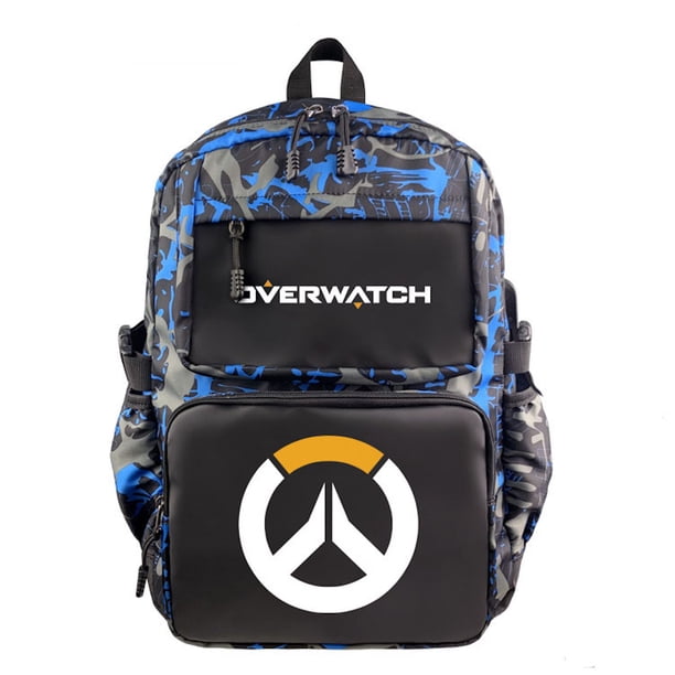 Mochila escolar Overwatch Kids Children de nailon, 39 x 23 x 45 cm