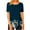 Navy, variant on fartey Trendy Blouses for Women Tunic Fit Marble Print Short Sleeve Tops Dressy Casual Button Side Slit Hem Crewneck Tshirt