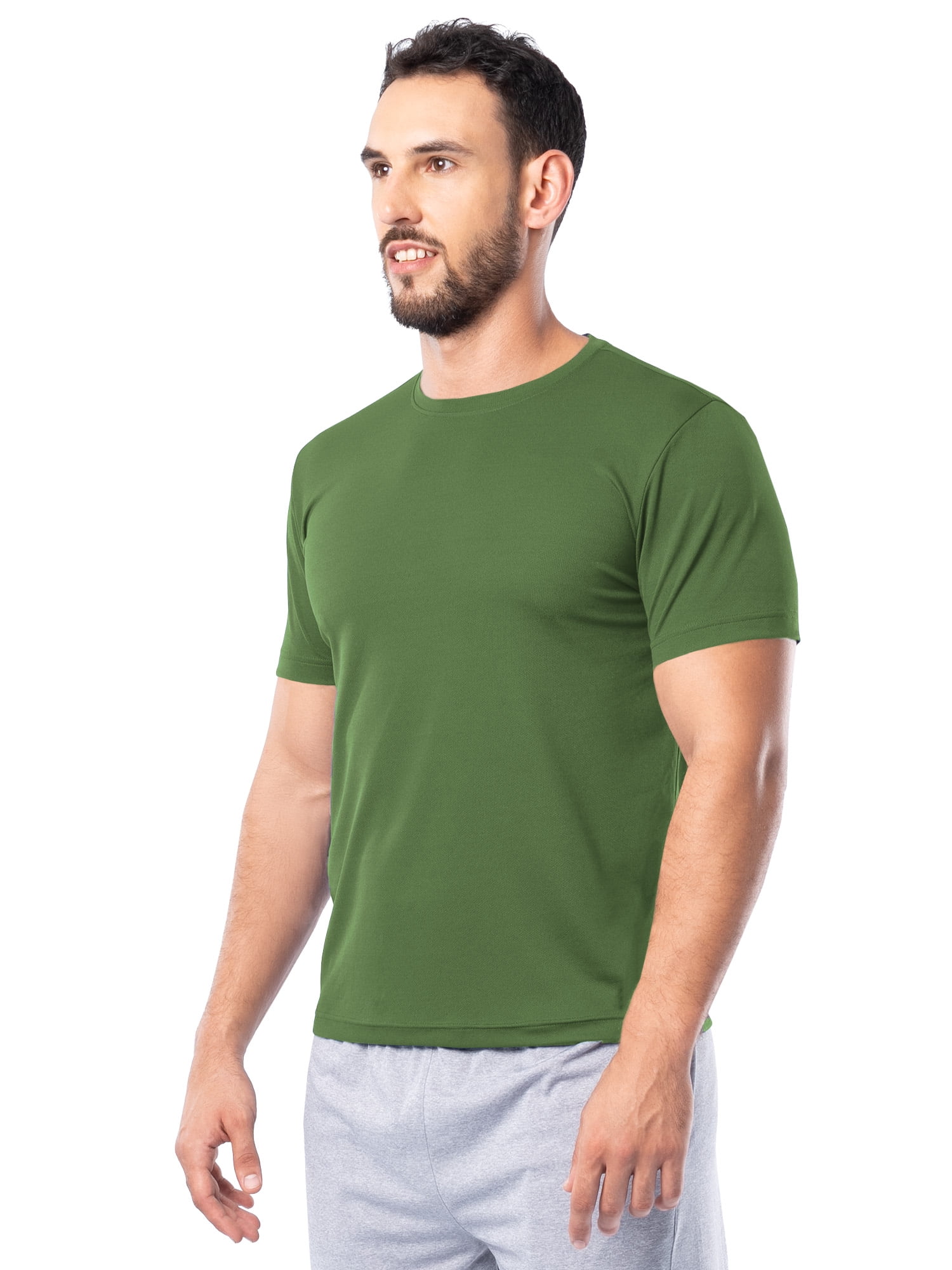 Athletic Works Men's and Big Men's Core Active Tee with Short Sleeves, Sizes XS-4XLT