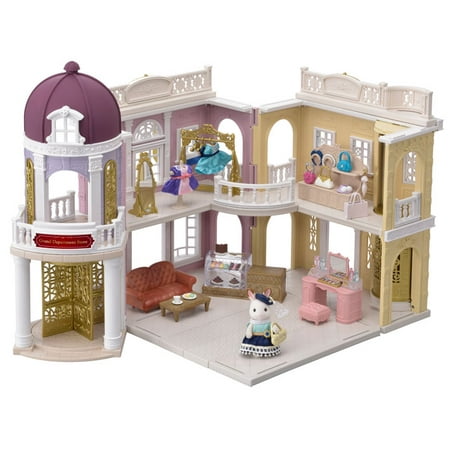 CALICO CRITTERS #CC3011 Grand Department Store Gift Set - New Factory (Best Way To Store Calico Critters)