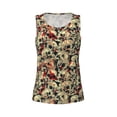 thumbnail image 4 of Gaeub Skulls1 Women's Workout Tank Tops Lightweight Sleeveless Shirts for Women for Athletic Running Tennis Yoga - Small, 4 of 9