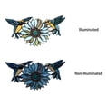 thumbnail image 6 of Chloe Lighting Soar 17x7.75" Animal/Floral Design Window Panel in Multi-Color, 6 of 7