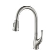 thumbnail image 5 of Kibi USA High Arc Pull Out Single Level Lead Free Brass Kitchen Faucet with Sprayer and Magnetic Docking Oil Rubbed Bronze Bronze Finish, 5 of 5