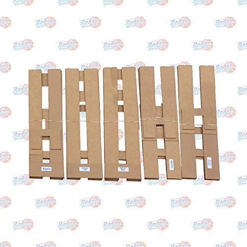 Pickleball Court Stencil White