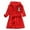 Red, variant on AWZXDE Boys Long Sleeve Facecloth Cartoon Hooded Warm Pajamas Bathrobe with Pockets Red,4-5 Years