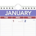 ATAGLANCE PM228 12 in. x 17 in. Monthly Wall Calendar 2025 White