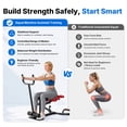 thumbnail image 5 of MERACH Deep Squat Machine with Handle for Glutes Workout, Adjustable Glutes Trainer for Home Gym, Hold up to 350lbs, 5 of 11