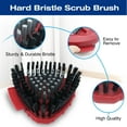 thumbnail image 2 of 1 Pack Scrub Brush Compatible with O Cedar RinseClean System | Spin Mop Scrubber with Hard Bristles | Ideal for Kitchen, Deck, Bathroom & Floor, 2 of 7