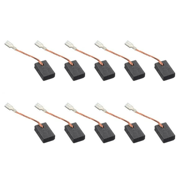 10Pcs Power Tool Carbon Brushes 5X10X17Mm For Bosch Gws14150 Angle Grinde Graphite Brush Replacement Fangkenuo