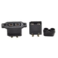 thumbnail image 3 of Xt90E Lithium Battery Charging Port Fixed Base Electric Vehicle Connector A Set With Cap, 3 of 10