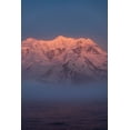 thumbnail image 2 of Jaynes Gallery 11x14 Black Ornate Wood Framed with Double Matting Museum Art Print Titled - Antarctica-South Georgia Island Panoramic of sunset on Mt Paget, 2 of 4