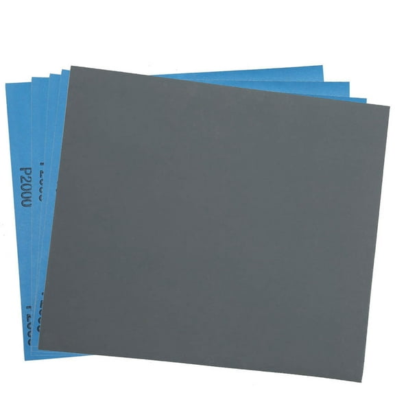 LotFancy 30Pcs 2000 Grit Dry Wet Sandpaper Sheets, 9x11 in