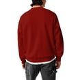 thumbnail image 2 of Mens Ultimate Heavyweight Crewneck Sweatshirt Pullover Fleece Sweater, 2 of 6