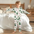 thumbnail image 4 of Boys Pajamas Girls Pajama Christmas Tree Gifts Cute Comfortable Cotton Two-piece Pajama Set, 4 of 7