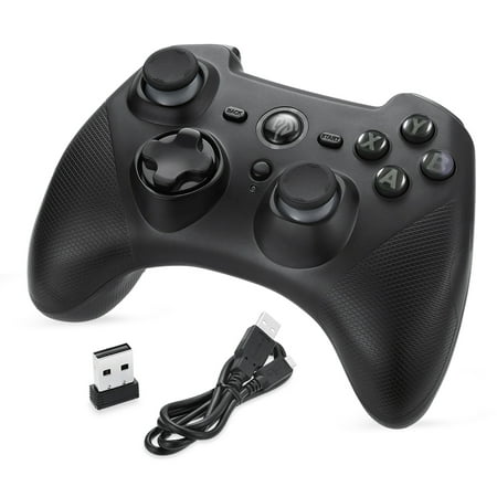 Wireless Game Controller Easysmx Esm-9101 2.4G Wireless Game Controller Dual Vibration Feedback Turbo Suitable For Ps3/Otg Function Android Phone And Tablet/Pc/Tv Tv