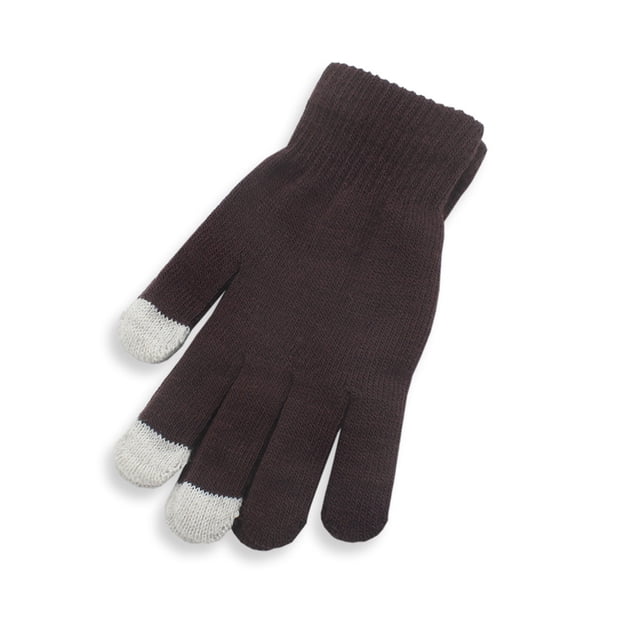 Knitted Cold Proof Plush Thickened Christmas Gloves