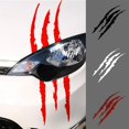 thumbnail image 4 of SUPERRED Universal Auto etiqueta Personalizado Pegatinas decorativas para campana Pegatina coche con arañazos en forma de garra Accesorios, 4 of 4