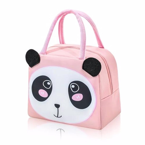 Cateissary Bolsa de almuerzo de dibujos animados con exquisita comida artesanal fresca durante 4 horas bolsa de almuerzo aislante bolsa térmica Almacenamiento y organización del hogar