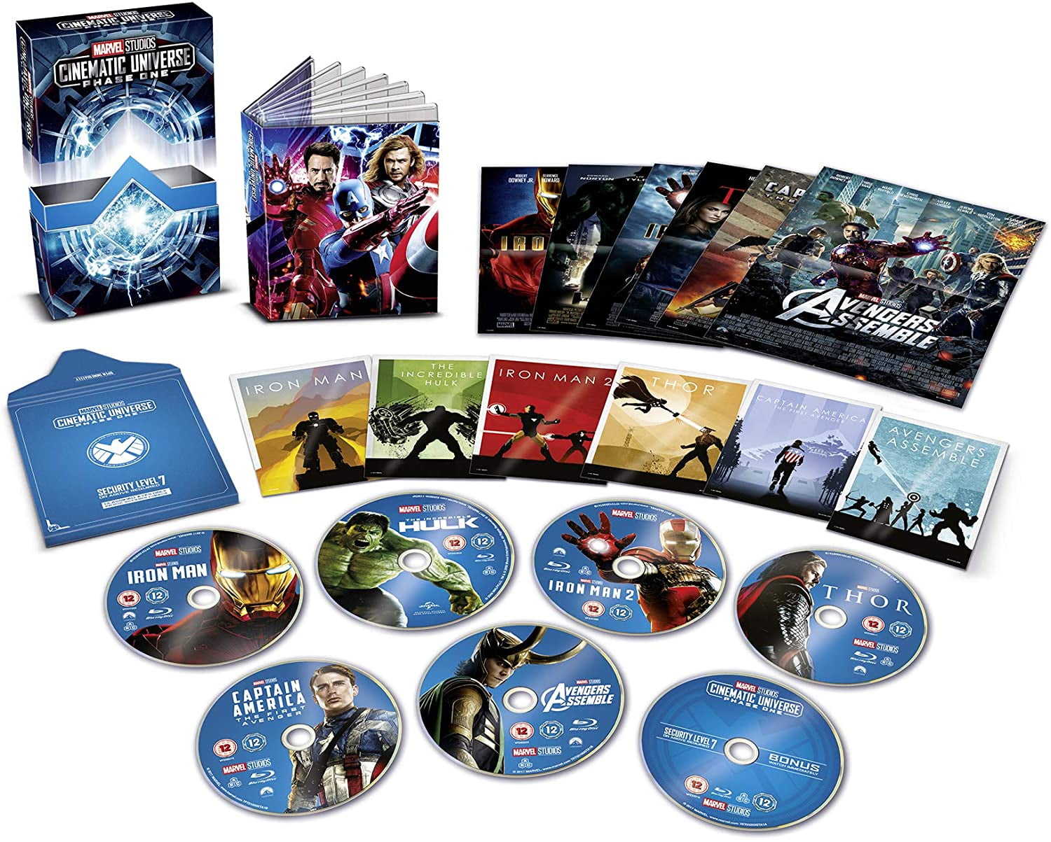 MARVEL BluRayセット MCUフェーズ1～フェーズ3-